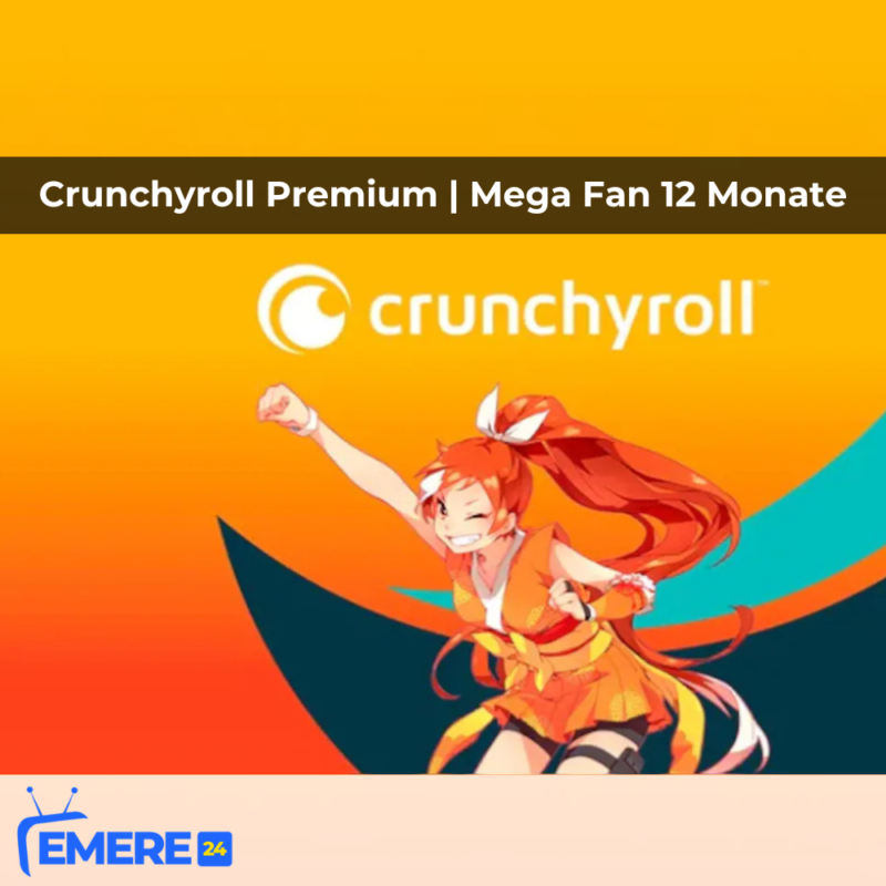 Crunchyroll Premium | Mega Fan 12 Monate